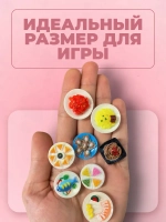 Миниатюры мини маленькая еда для кукол тарелки 10 шт