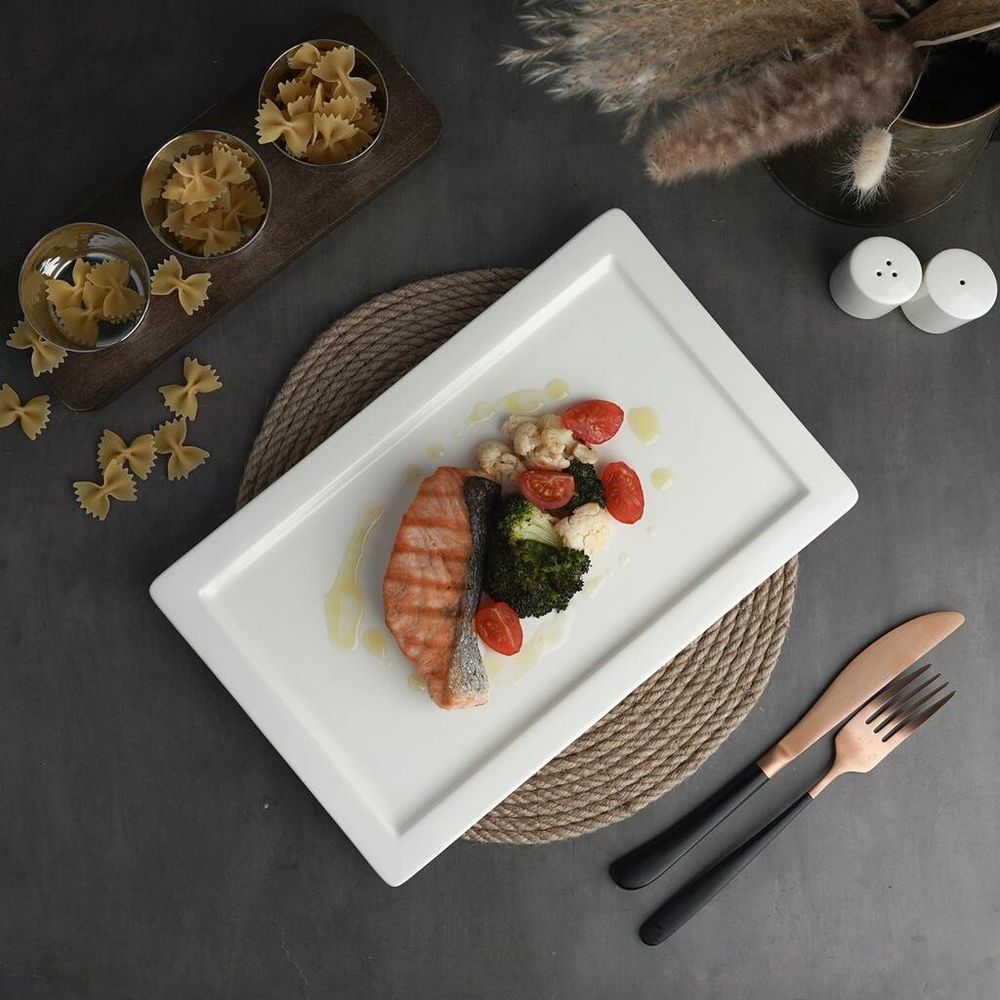 Блюдо прямоугольное 31,8*20 см h2,1 см Fine Plus Noble [1]