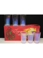 Стакан для напитков сока и воды высокие