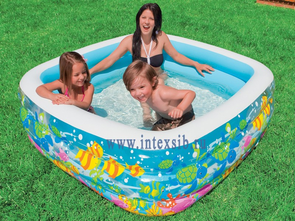 Бассейн Аквариум квадрат 159 см*159 см*50 см.