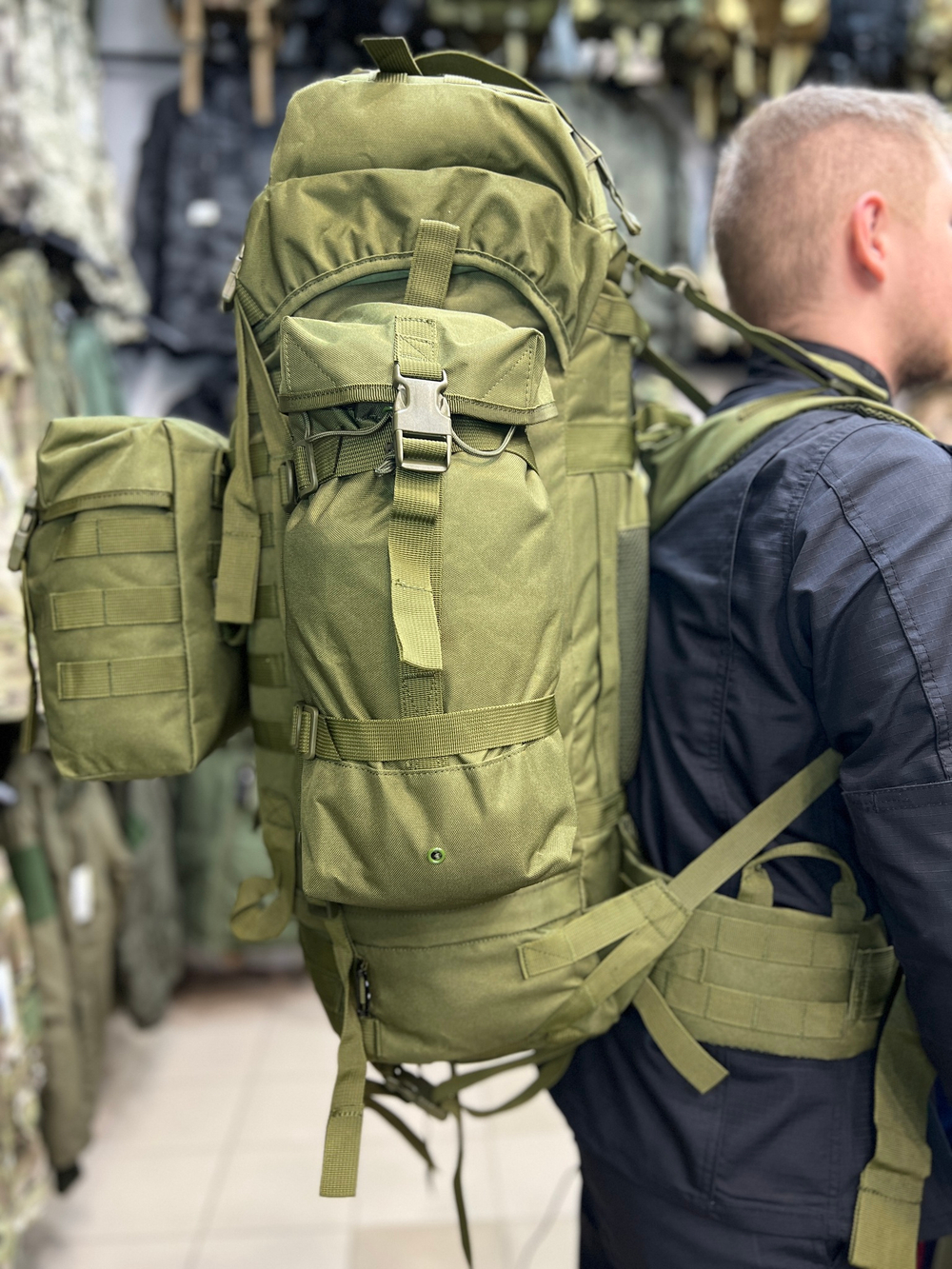 Рюкзак Viking 85 л Cordura 900D Олива