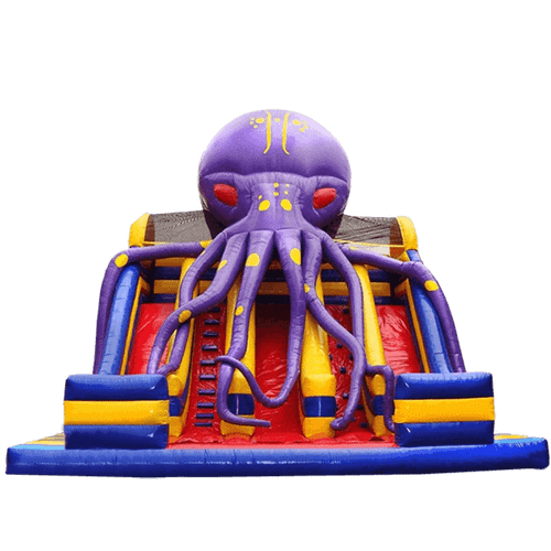 Надувная горка "Мега-осьминог"