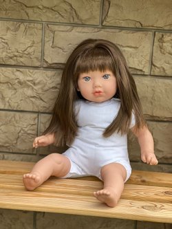 Кукла Marina and Pau 45cм Alina мягконабивная в пакете (M793K)