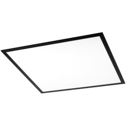 Светодиодная панель ЭРА Грильято SPL-540-B-65K-040 40Вт 6500К 588x588x8 черная без драйвера с ушками ультратонкая | Панели с внешним драйвером