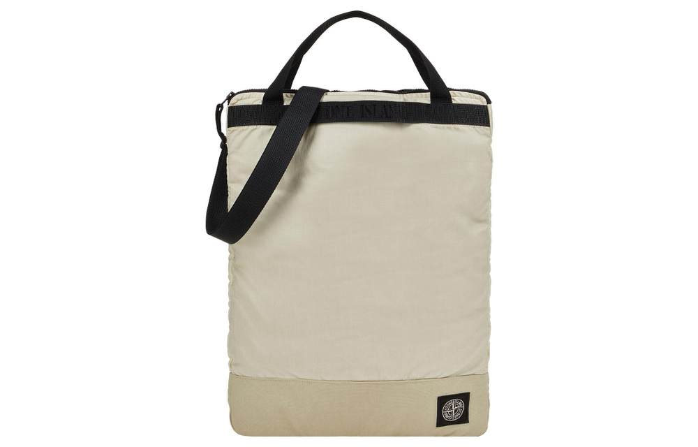 STONE ISLAND Cotton Handbag Laptop Bag Unisex Plaster