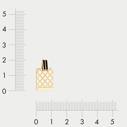 Подвеска золотая