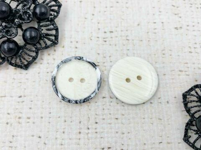 Пуговицы, d 1,8 см, кремовый