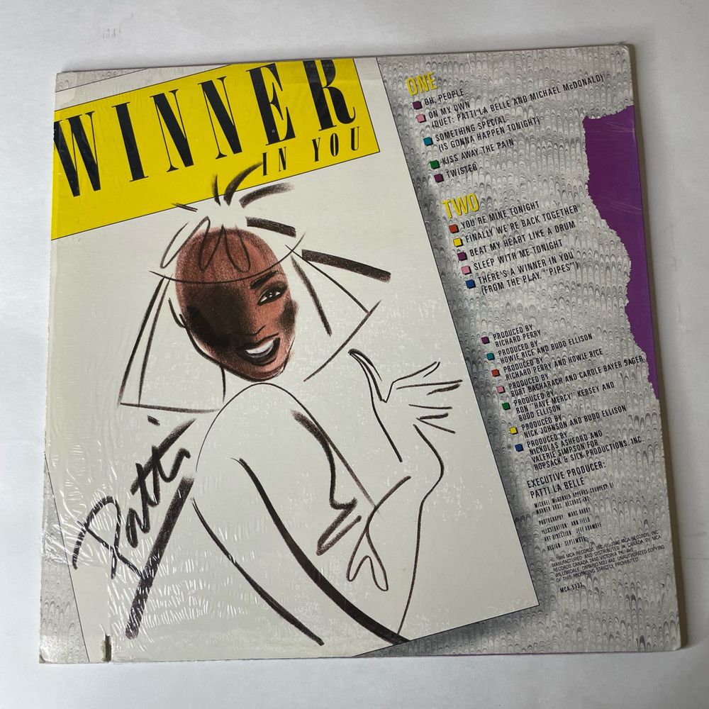 Винтажная виниловая пластинка LP Patti LaBelle Winner In You (США 1986)