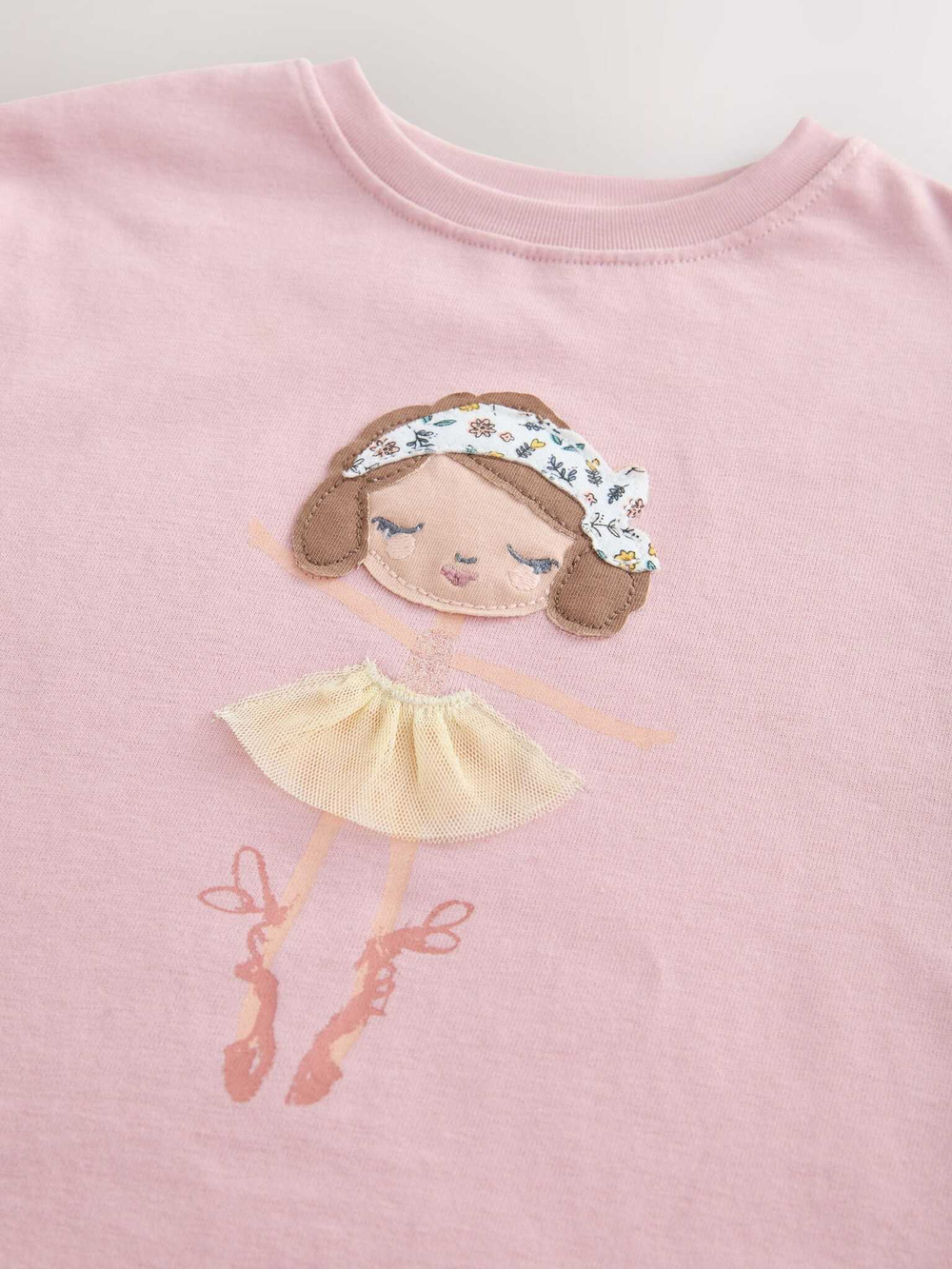 Лонгслив для девочки Next E44-976, Розовый