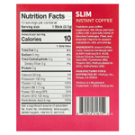VitaCup, Растворимый кофе Slim, средней обжарки, 10 стиков на одну порцию, 3,7 г (0,13 унции)