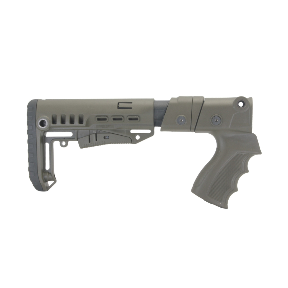 Приклад телескопический складной на МР-153, МР-133, DLG Tactical. Черный