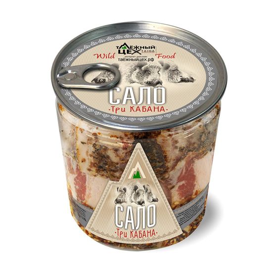 Сало "ТРИ КАБАНА"  480г.