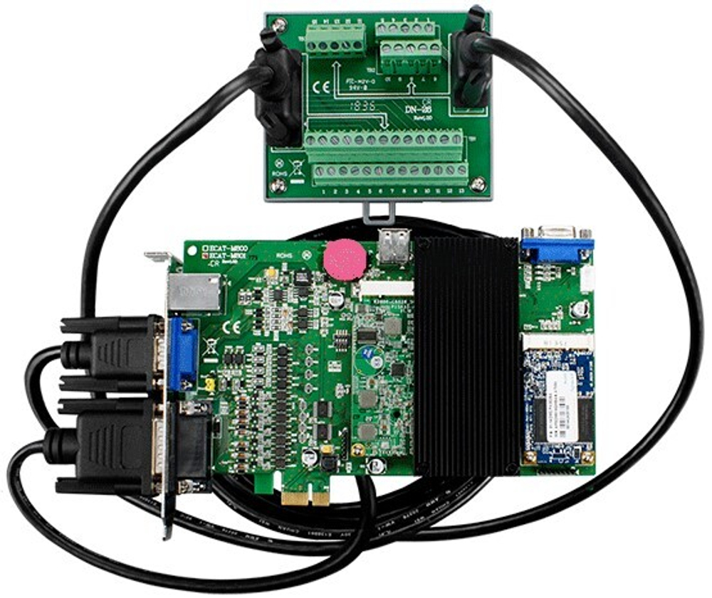 Плата  ICP DAS ECAT-M801-16AX/S