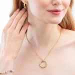 Колье Coeur de Lion Crystal-Gold 2055/10-1816