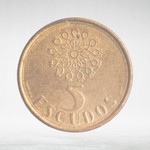 Portugal, 5 Escudos, 1989, VF
