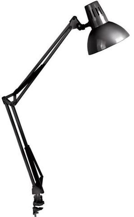 Светильник KD-312 настол. струбцина 230В 60Вт E27 черн. Camelion 10999