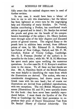 Schools of Hellas: an essay on the practice and theory of ancient Greek education from 600 to 300 B.C. Edited by M.J. Rendall, with a pref. by A.W. Verrall | Kenneth John Freeman