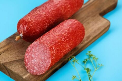 Венеция сырокопченая колбаса из мяса птицы ( высший сорт)