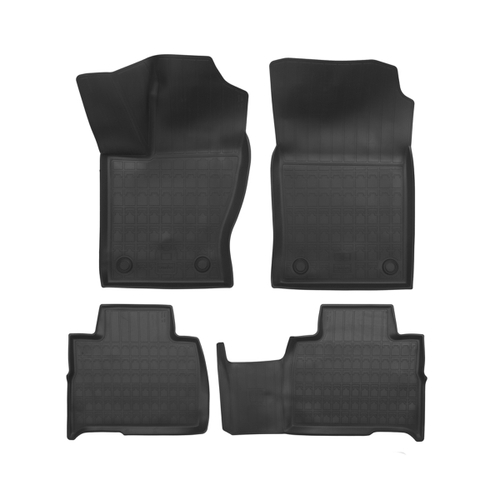 Ковры в салон Norplast для Haval H9 II (2024-), 1,2 ряд, Черный, арт.NPA11-C895-500-2