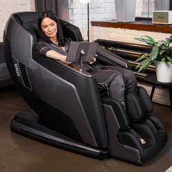 Массажное кресло Unix Afelia Black