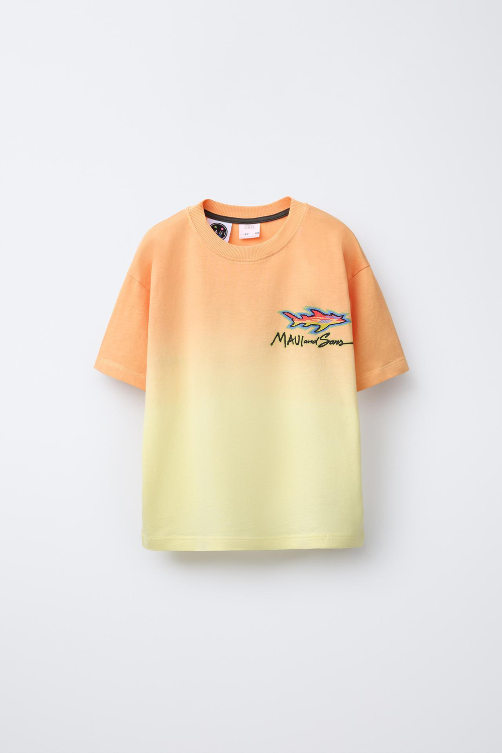 ZARA ПИЖАМА С ПРИНТОМ MAUI & SONS ®, ОРАНЖЕВЫЙ