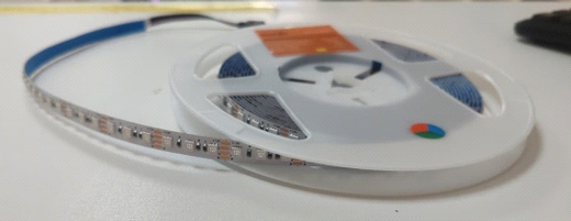 Лента SMD 3535 120LED/m IP20 12V 18Вт/м 8мм RGB S PRO