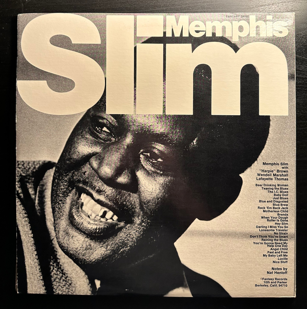 Memphis Slim - Raining The Blues 2LP (США 1986г.)