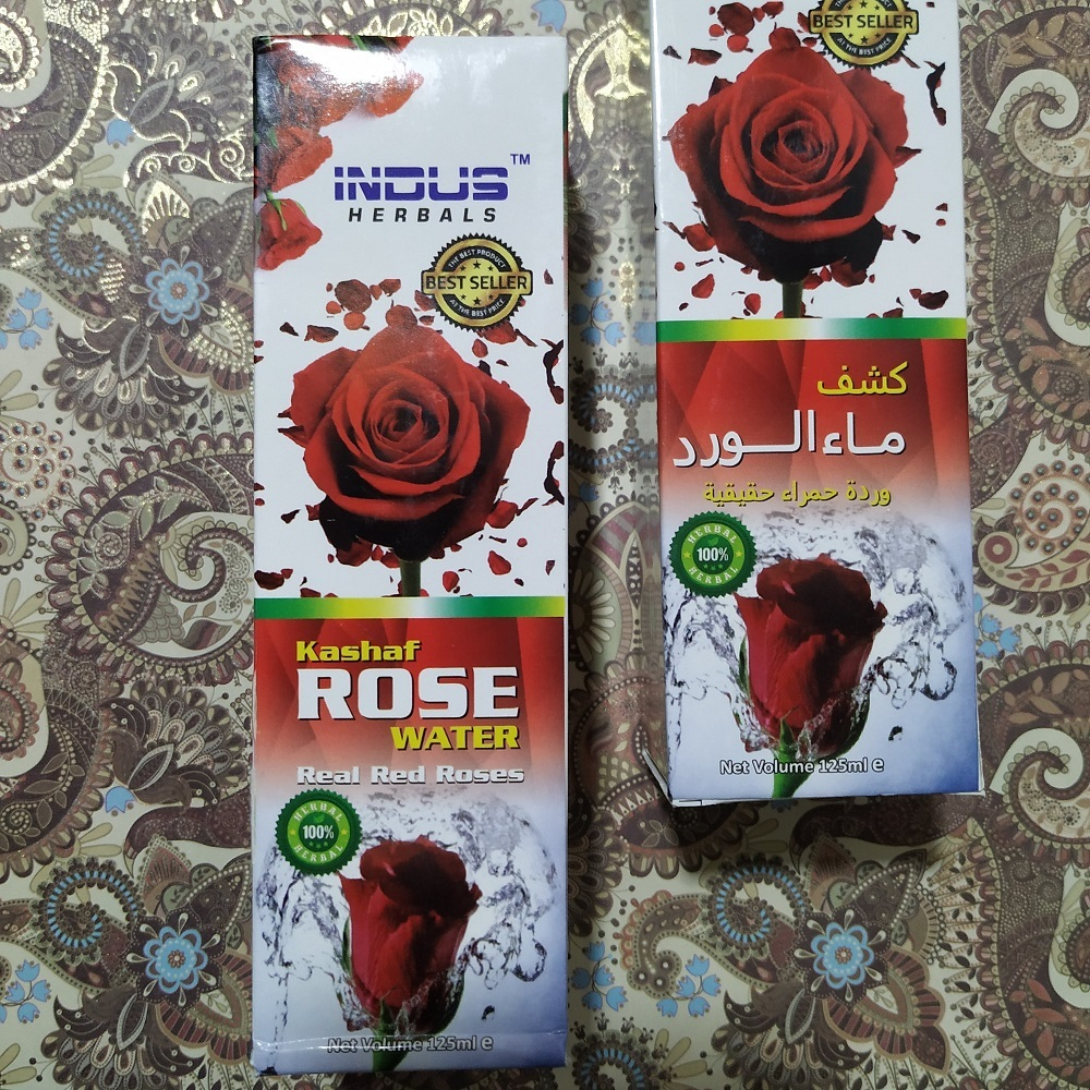 Цветочная вода Indus Красной розы Red Rose (розовая), 150 мл