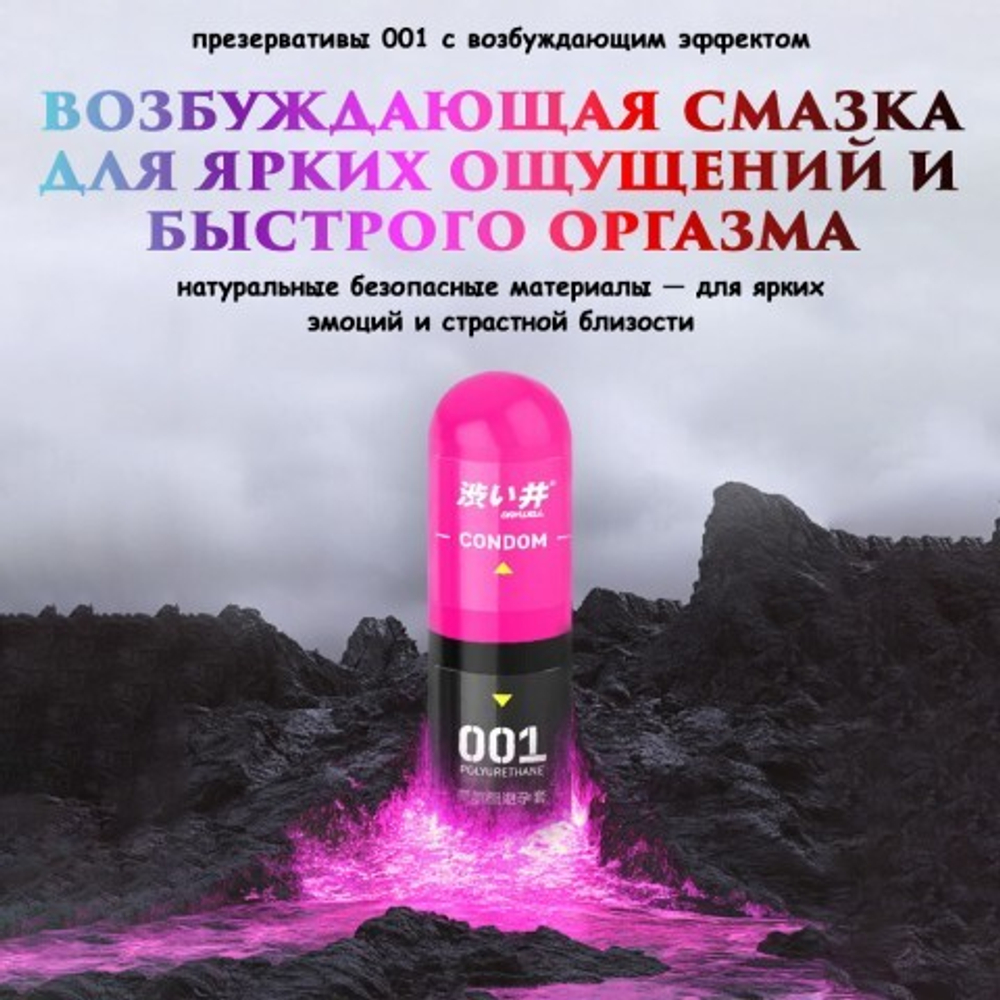 Презервативы Drywell ультратонкие с возбуждающей смазкой (6 шт)