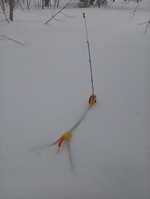 Удочка-поставушка зимняя самоподсекающая.