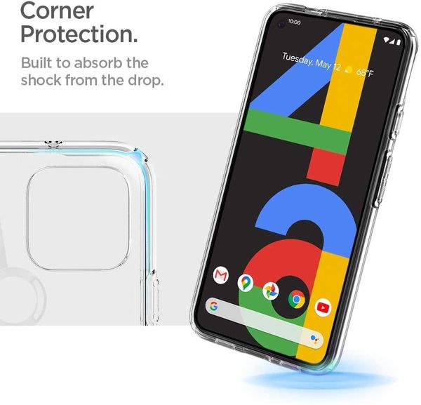 Чехол Spigen Ultra Hybrid для Google Pixel 4a 5G (2020) - Crystal Clear