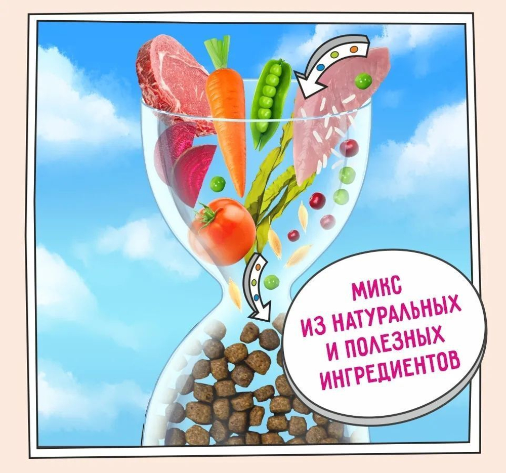 Корм для котят сухой ZILLII Kitten 2кг, с индейкой и ягнёнком