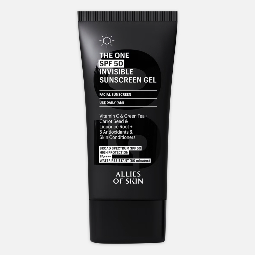 ALLIAS OF SKIN The One SPF50 Invisible Sunscreen Gel НЕВИДИМЫЙ СОЛНЦЕЗАЩИТНЫЙ ГЕЛЬ SPF50