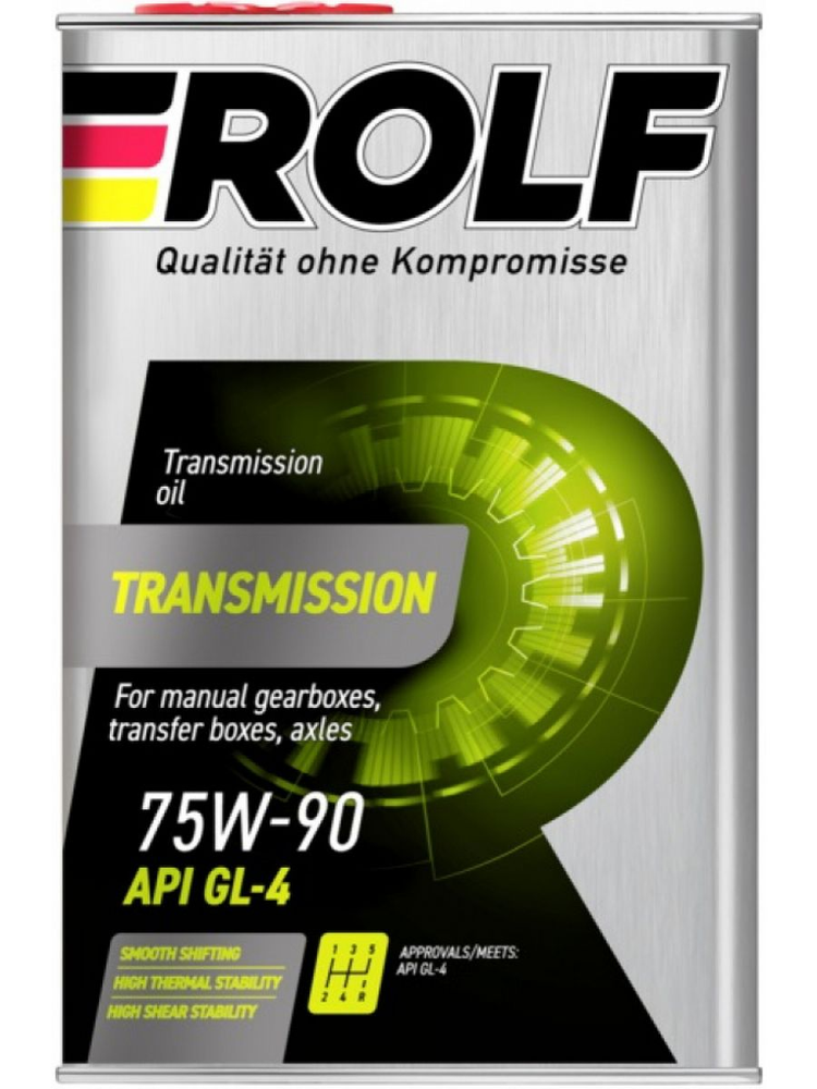 Масло трансмиссионное ROLF Transmission 80W-90 GL-5