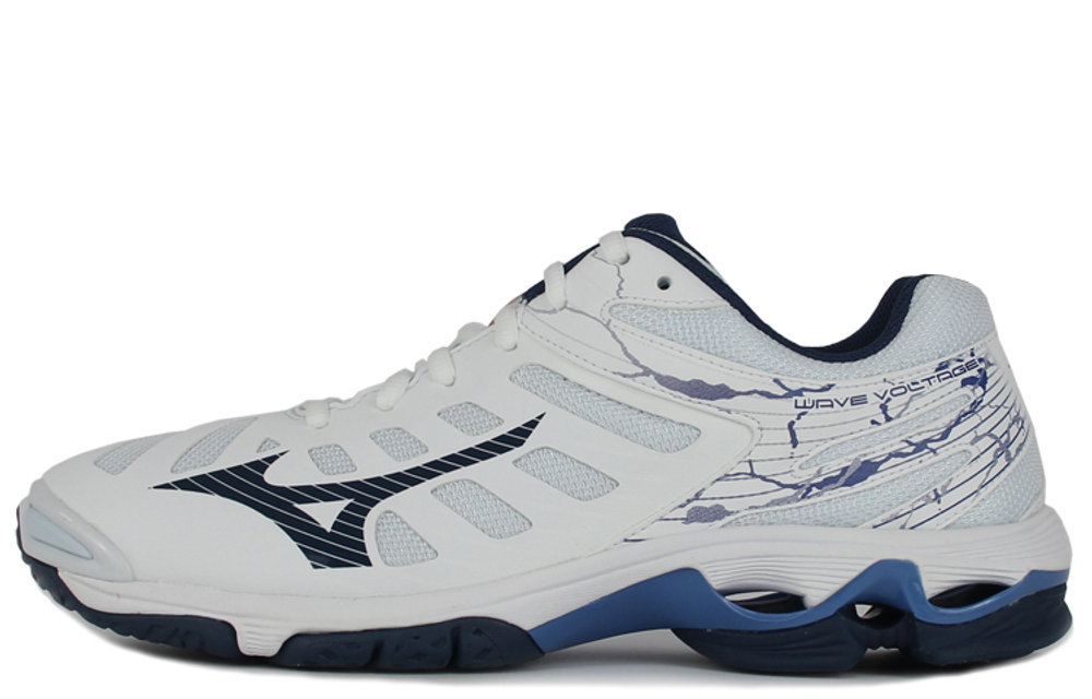 Wave Voltage Mizuno "White Navy Blue"