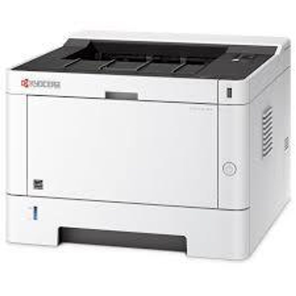 Принтер лазерный Kyocera ECOSYS P2235dn (A4), монохромный, 1200x1200 dpi, 35 ppm, 256 MB, 800 MHz, tray 100250 sheets, USBEthernet, Duplex, LCD, drum 100k, starter toner 1k