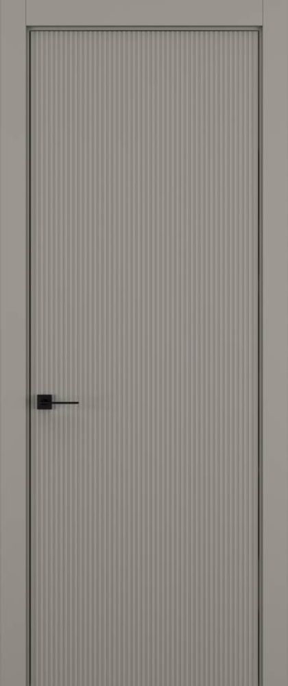 Дверь 1 VERTICAL Матовый Каменно-серый
