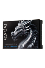 Капсулы для мужчин Erotist Silver Dragon для усиления эрекции - 10 капсул