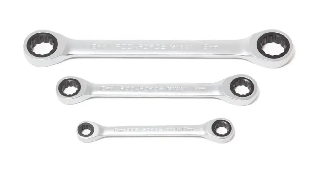 Ключ накидной трещоточный 12х13мм RockForce##Rock FORCE RF-7571213M