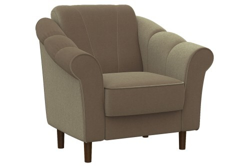 Кресло отдыха Ника Новое CATANIA CHOCOLATE  Бесцветный (Лак) Категория3 Элегия