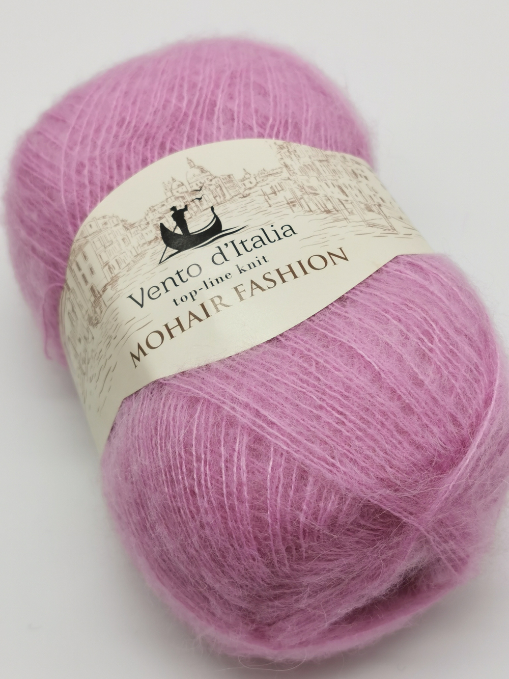 Пряжа для вязания Mohair Fashion 06 т.розовый