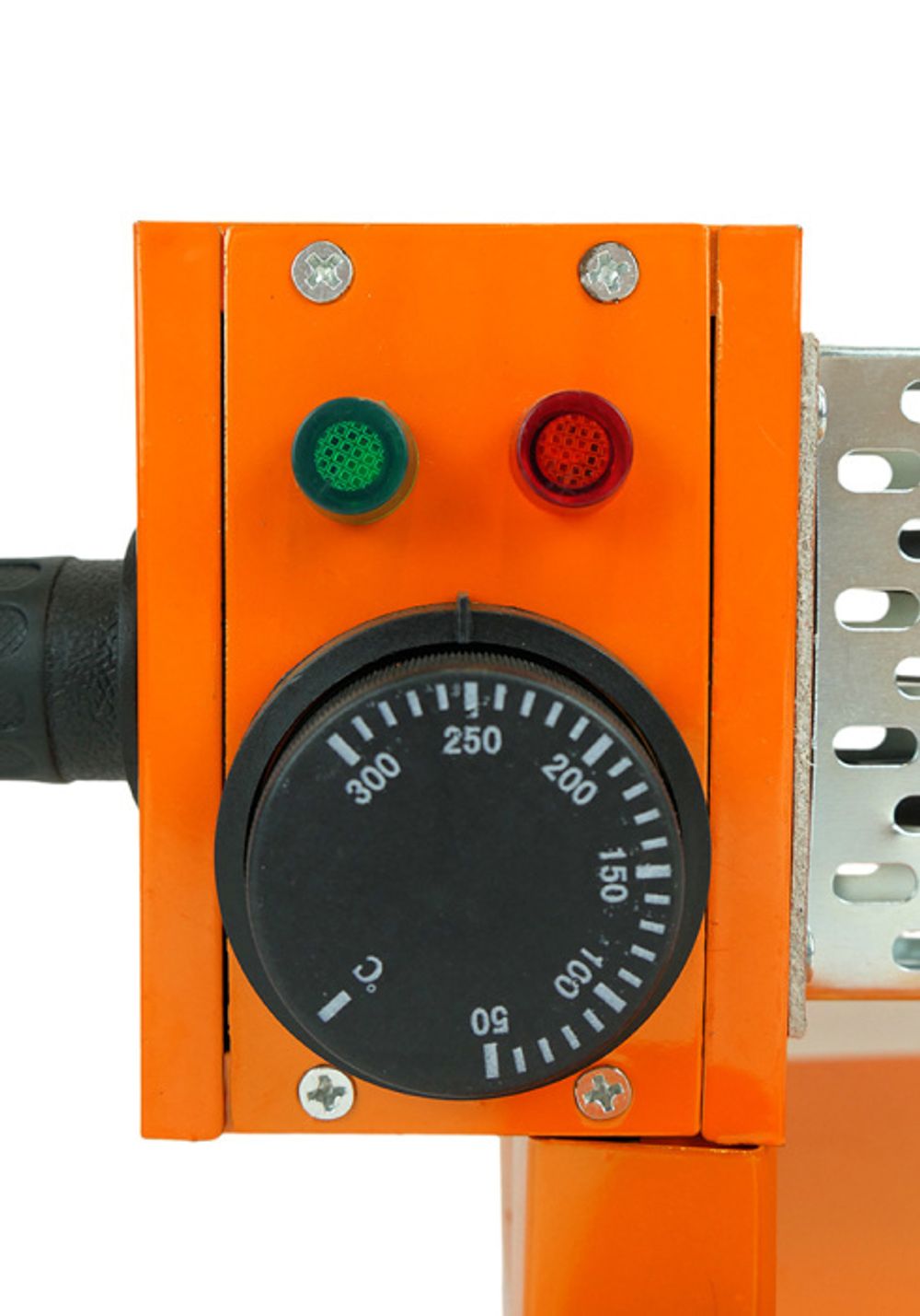 Аппарат для сварки пластиковых труб СОЮЗ СТС-7220С , 2кВ, 3 насадок 20-25-32мм, кейс металл