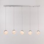 Подвесной светильник MD25030003-5B chrome/clear