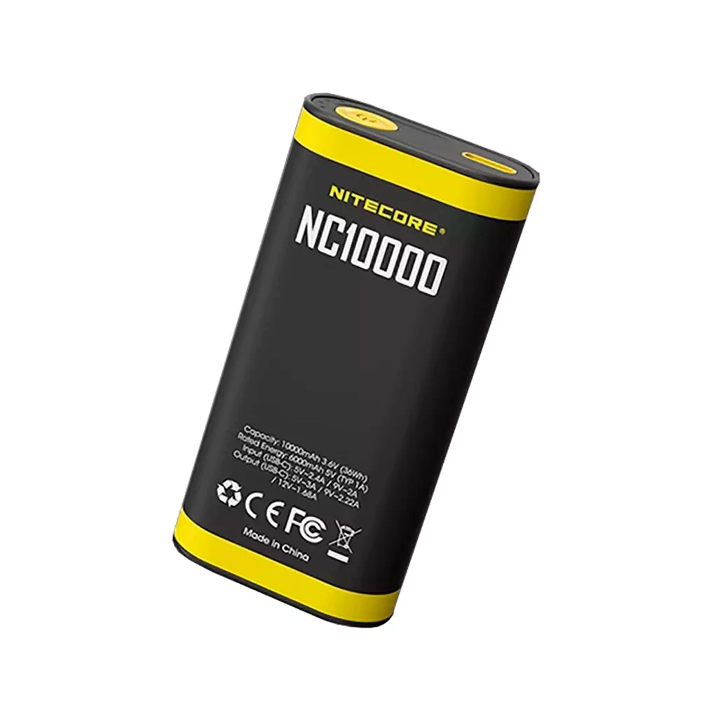 Power Bank Nitecore NС10000, 10000 mAh 20W, -10, 3,85 В