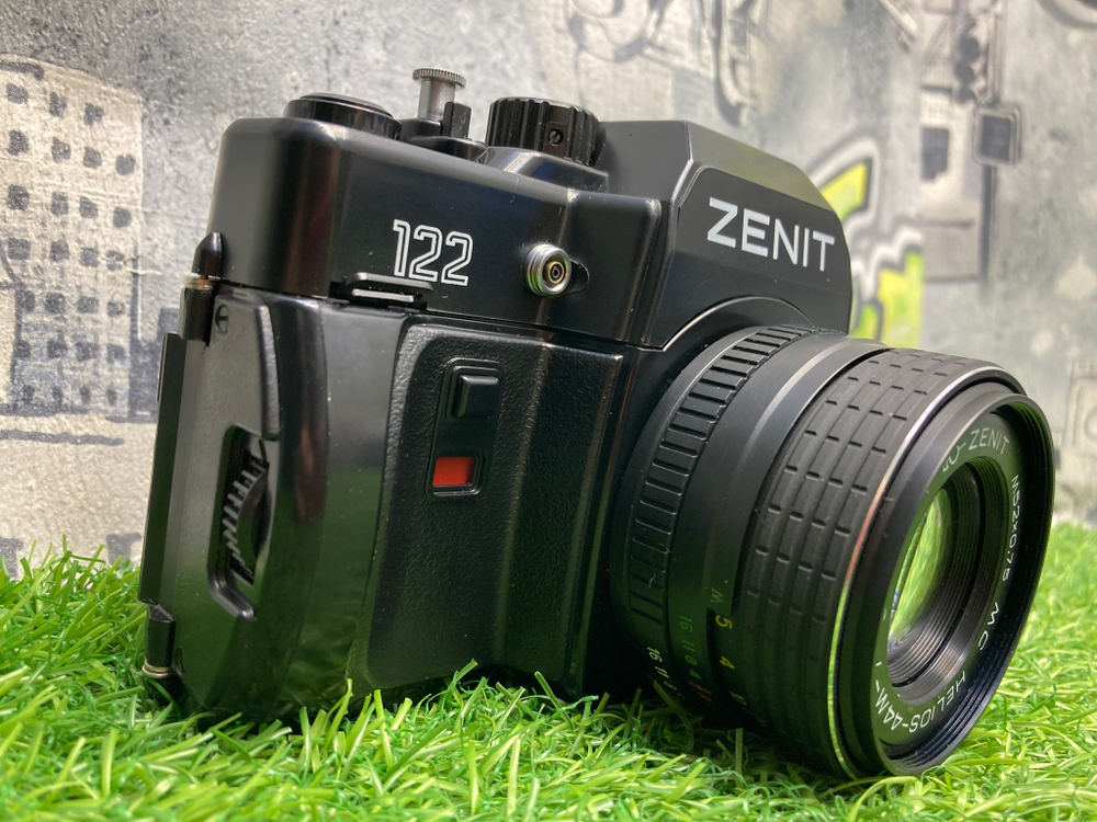 Zenit 122 + MC Helios-44M-7