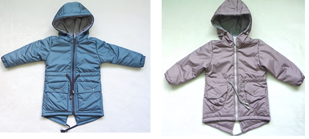 Парка для мальчиков синтепон в ассорт. р. 104-110 (Ириска)