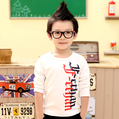 Лонгслив детский с надписью и совой на спине