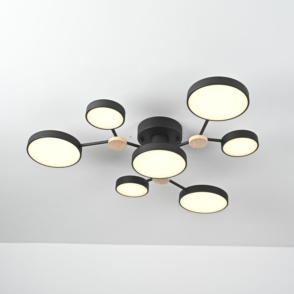 Потолочная Люстра Gamma D88 Black By Imperiumloft