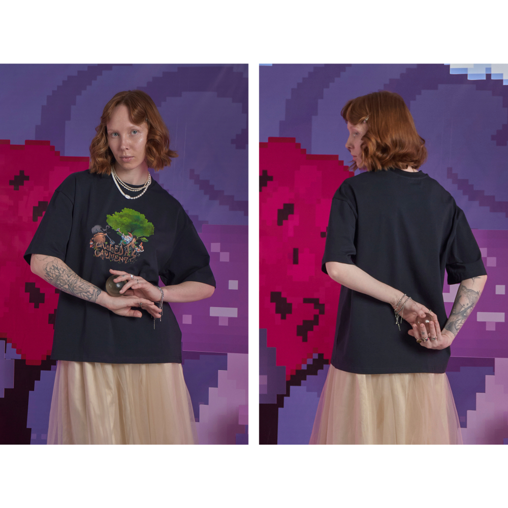 Футболка Called a Garment Roots Liquor "Obsidian"