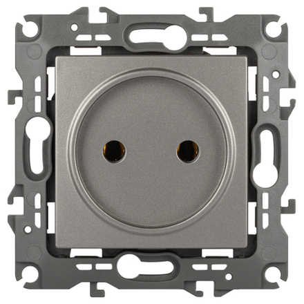 Розетка ЭРА Серия 12 12-2105-16 2P 16А-250В титан